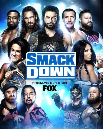 WWE Friday Night Smackdown 7th July 2023 720p 350MB WEBRip 480p