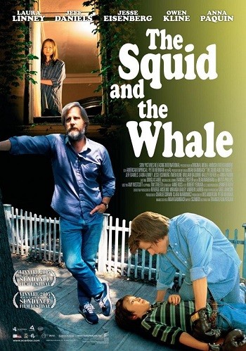 The Squid and the Whale 2005 Hindi ORG Dual Audio Movie DD2.0 720p 480p BluRay ESubs x264
